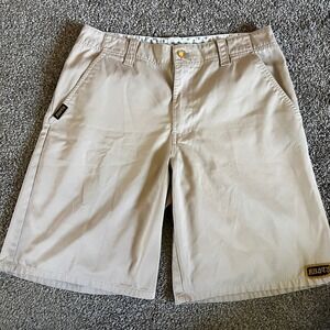 Rusty Surf Skateboarding Shorts Mens 30 Khaki Beige‎ Casual Streetwear 0278